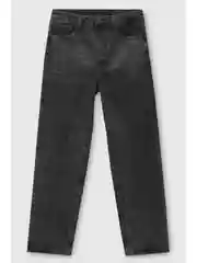 Серый джинсы barrel leg fit женские