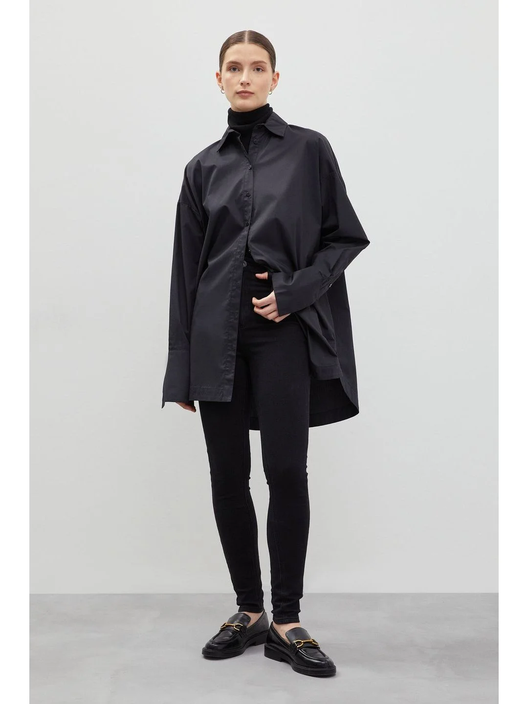 Черный джинсы skinny fit женские
