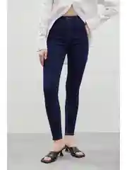 Синий джинсы skinny fit женские