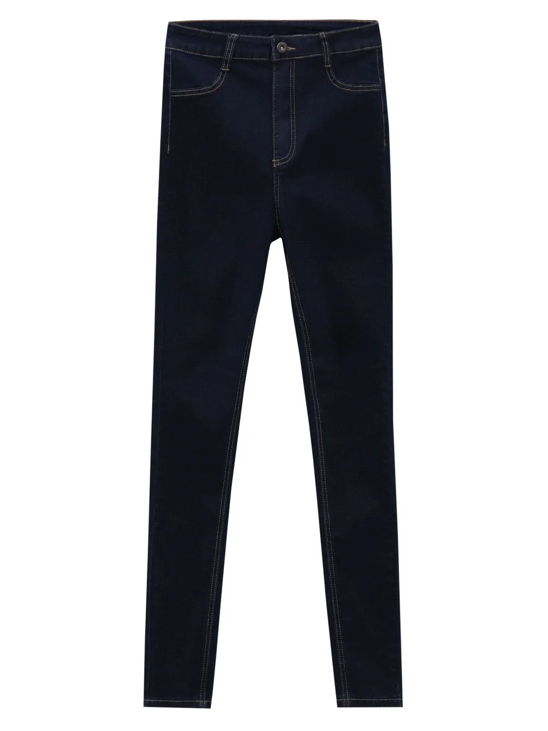 Синий джинсы skinny fit женские