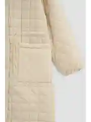 Пальто утепленное с капюшоном
