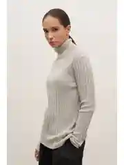 Зеленый джемпер из шерсти и кашемира