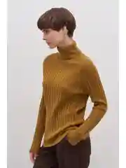 Зеленый джемпер из шерсти и кашемира