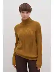 Зеленый джемпер из шерсти и кашемира