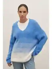 Джемпер широкого силуэта с шерстью