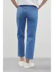 Синий джинсы regular fit женские