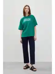 Темно-синий джинсы regular fit женские