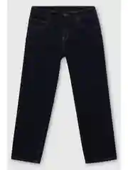 Темно-синий джинсы regular fit женские