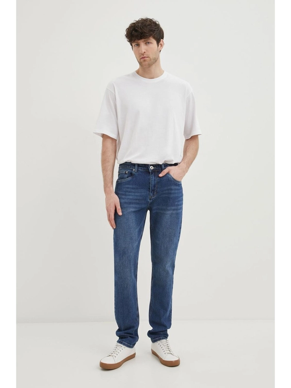 Джинсы slim fit мужские