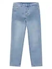 Голубой джинсы regular fit мужские