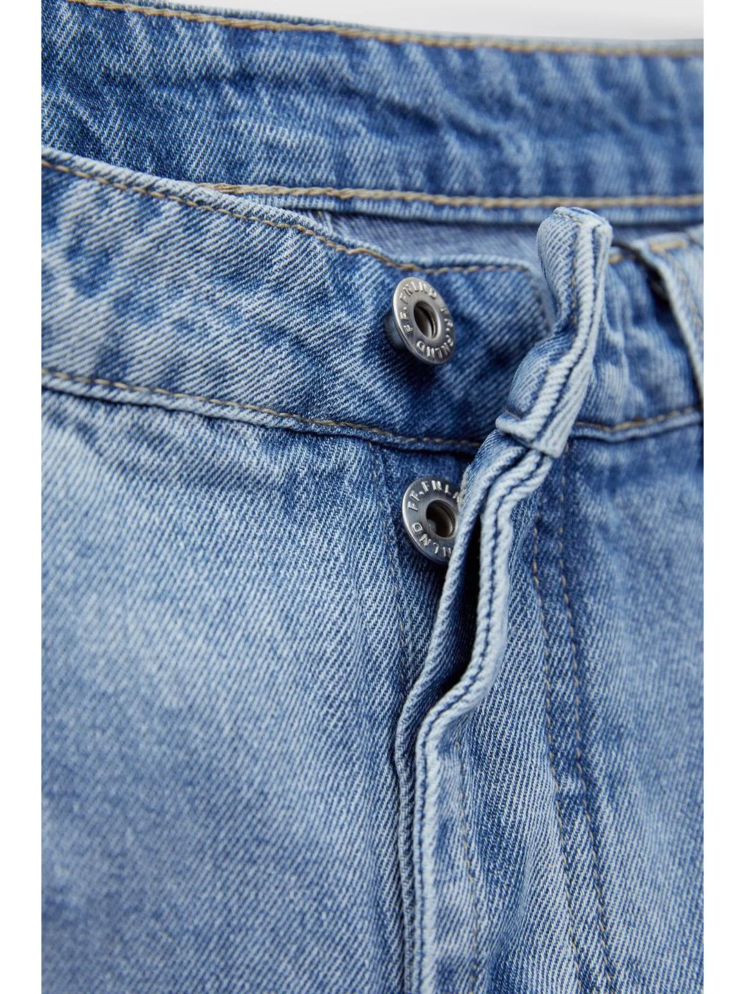 Голубой джинсы regular fit мужские