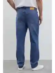 Серый джинсы regular fit мужские