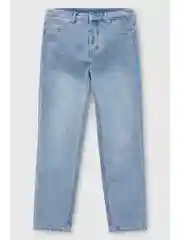 Голубой джинсы regular fit мужские