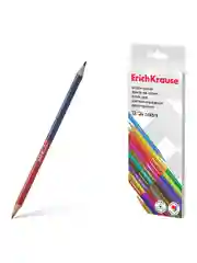 Цветные карандаши деревянные ErichKrause Bicolor трехгранные двусторонние 12/18 цветов
