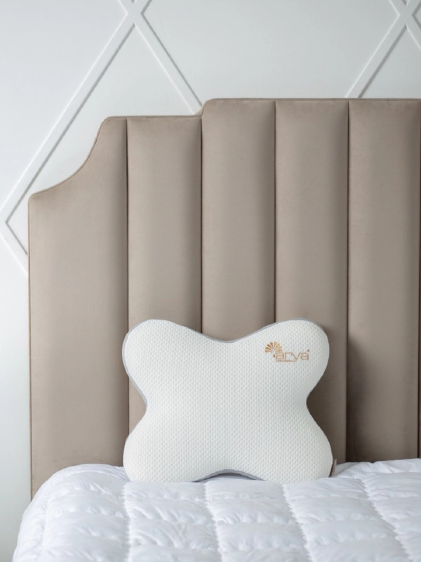 Подушка Arya Memory Foam в форме Бабочки 55X45X10 Papillon  Белый