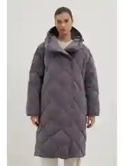 Пальто утепленное с утиным пухом
