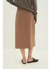 Юбка миди в рубчик