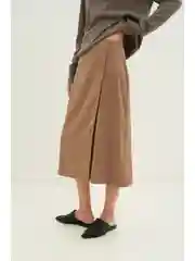 Юбка миди в рубчик