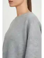 Джемпер из 100% шерсти оверсайз