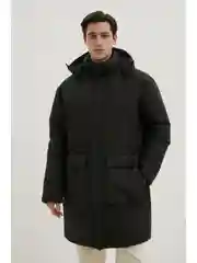 Пальто утепленное с утиным пухом