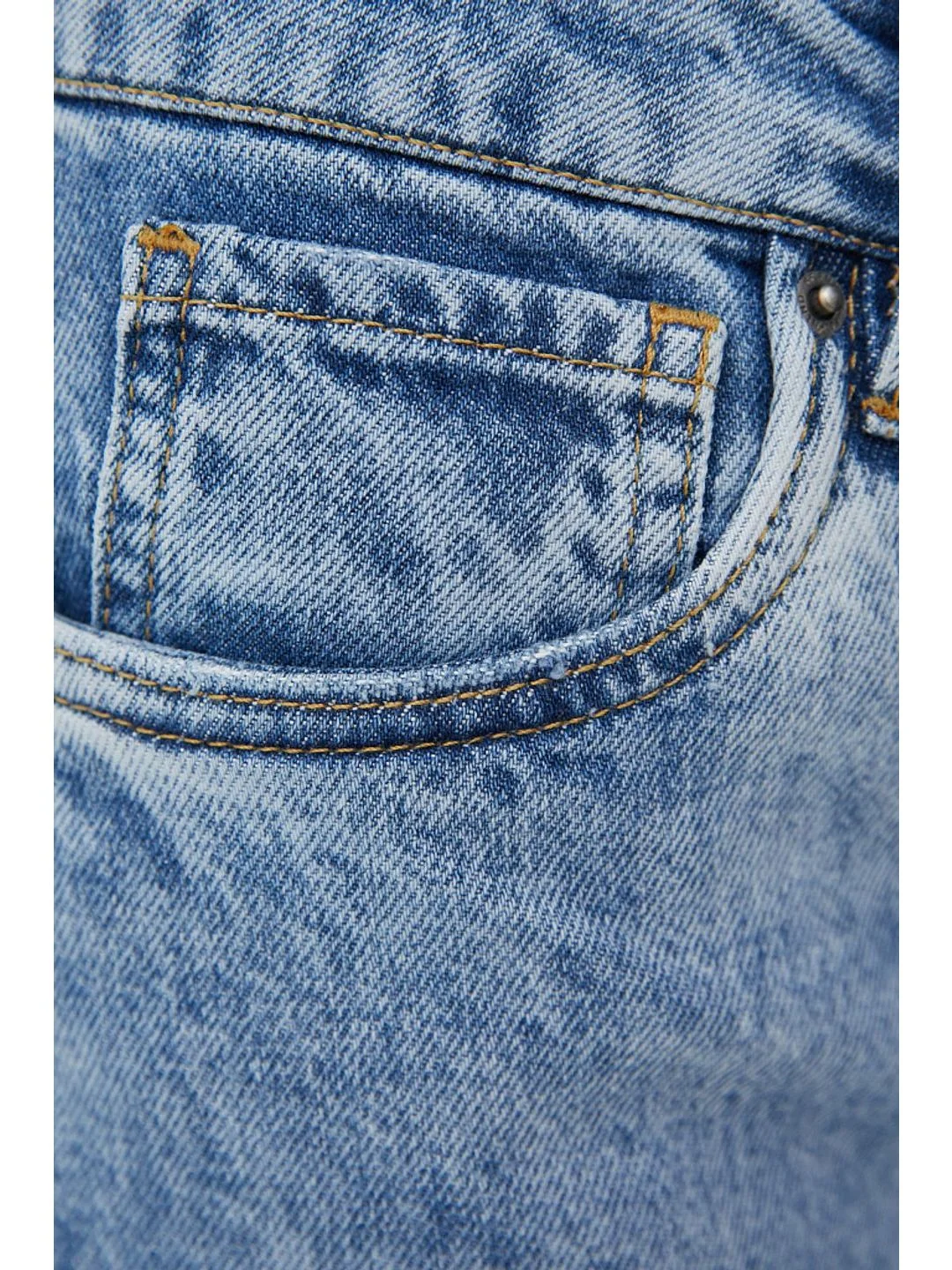 Голубой джинсы straight fit женские