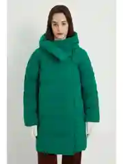 Пальто утепленное с утиным пухом