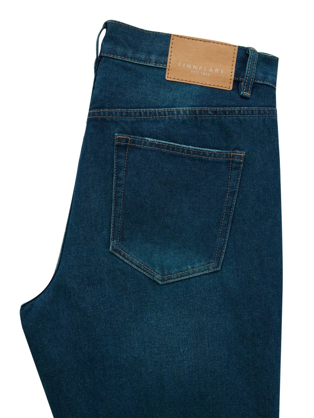 Синий джинсы slim fit мужские