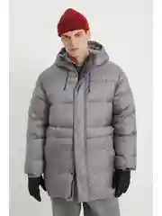 Полупальто утепленное с утиным пухом