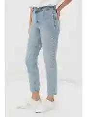 Джинсы tapered fit женские
