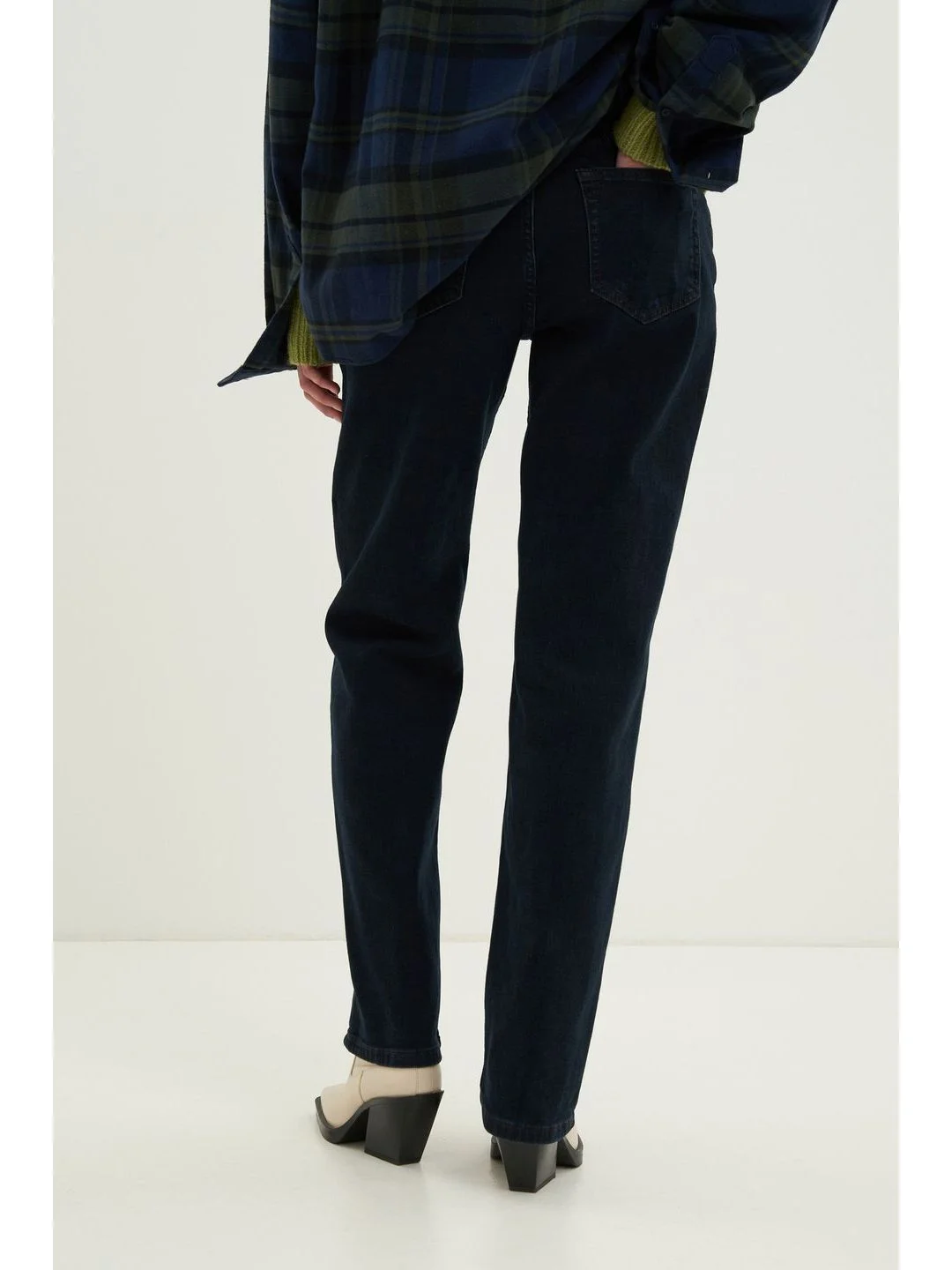 Джинсы straight fit женские