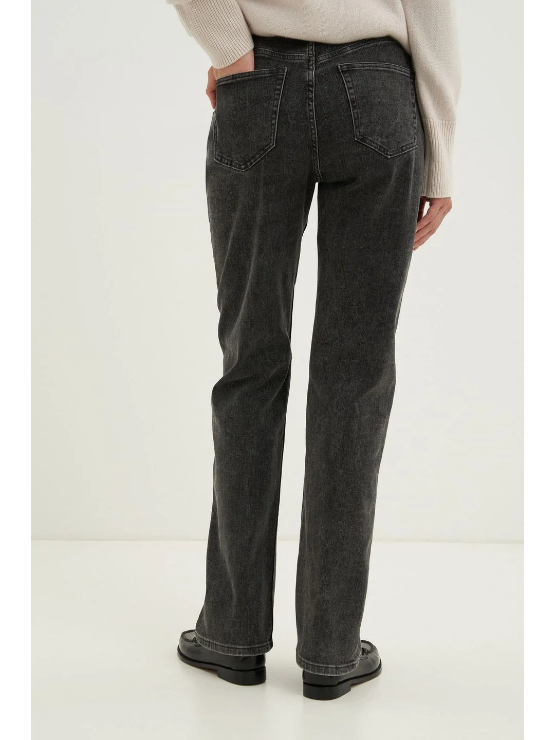 Джинсы straight fit женские