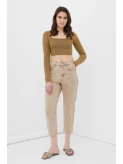 Джинсы straight fit женские