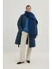 Пальто утепленное с утиным пухом