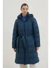 Пальто утепленное с утиным пухом