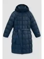 Пальто утепленное с утиным пухом