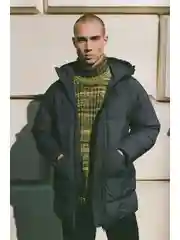 Джемпер прямого силуэта, с шерстью
