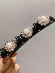 Черный заколки зажимы для волос с крабиками, для челки, 2 шт