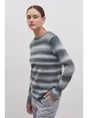 Черный джемпер прямого кроя с шерстью