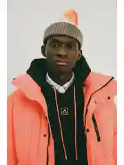 Серый шапка с шерстью
