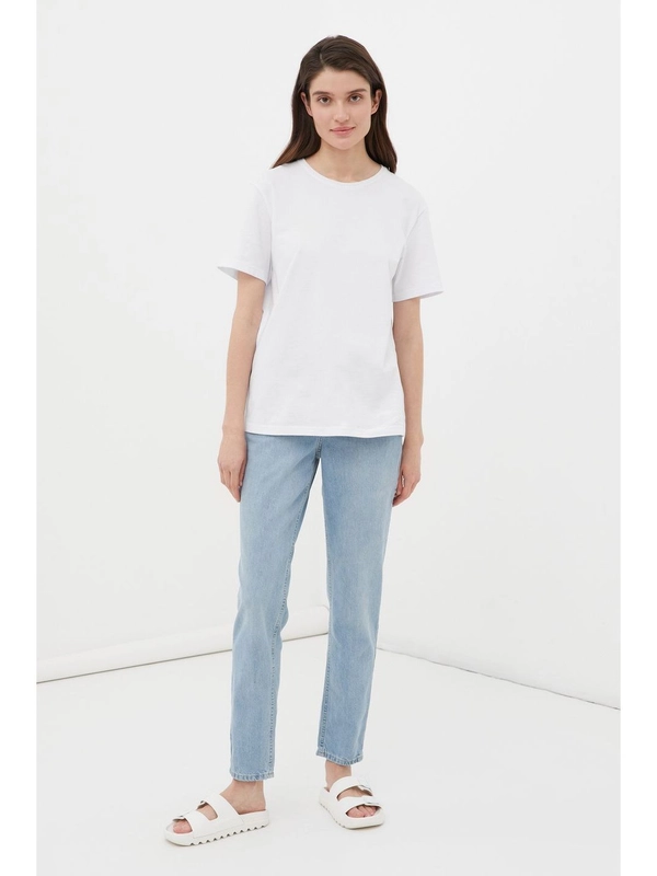 Джинсы straight fit женские
