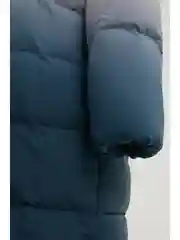 Розовый пальто утепленное с утиным пухом