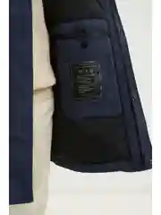Полупальто утепленное с капюшоном