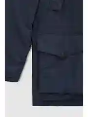 Полупальто утепленное с капюшоном