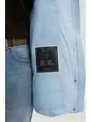 Стеганый пуховик oversize силуэта