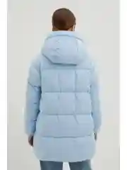 Стеганый пуховик oversize силуэта