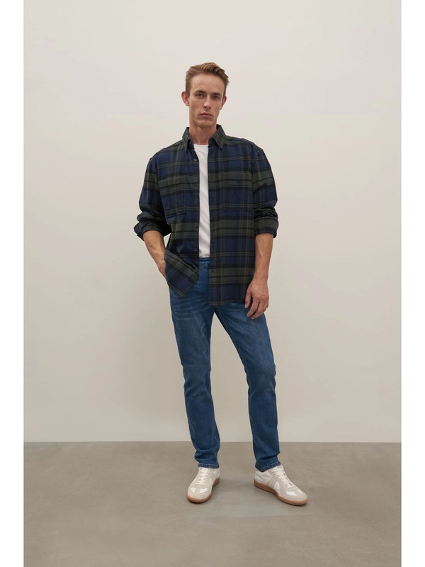 Джинсы slim fit мужские