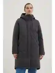 Пальто утепленное с утиным пухом