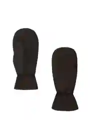 Черный утепленные варежки