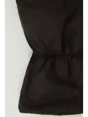 Черный утепленные варежки