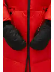 Черный утепленные варежки